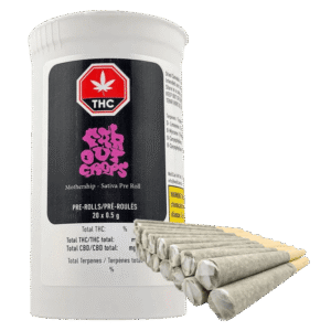 Mothership 4 Strain Variety Pack Pre-rolls 20 x 0.5 g