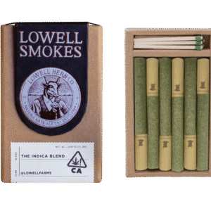 Lowell Smokes | The Bedtime Indica Pre-rolls